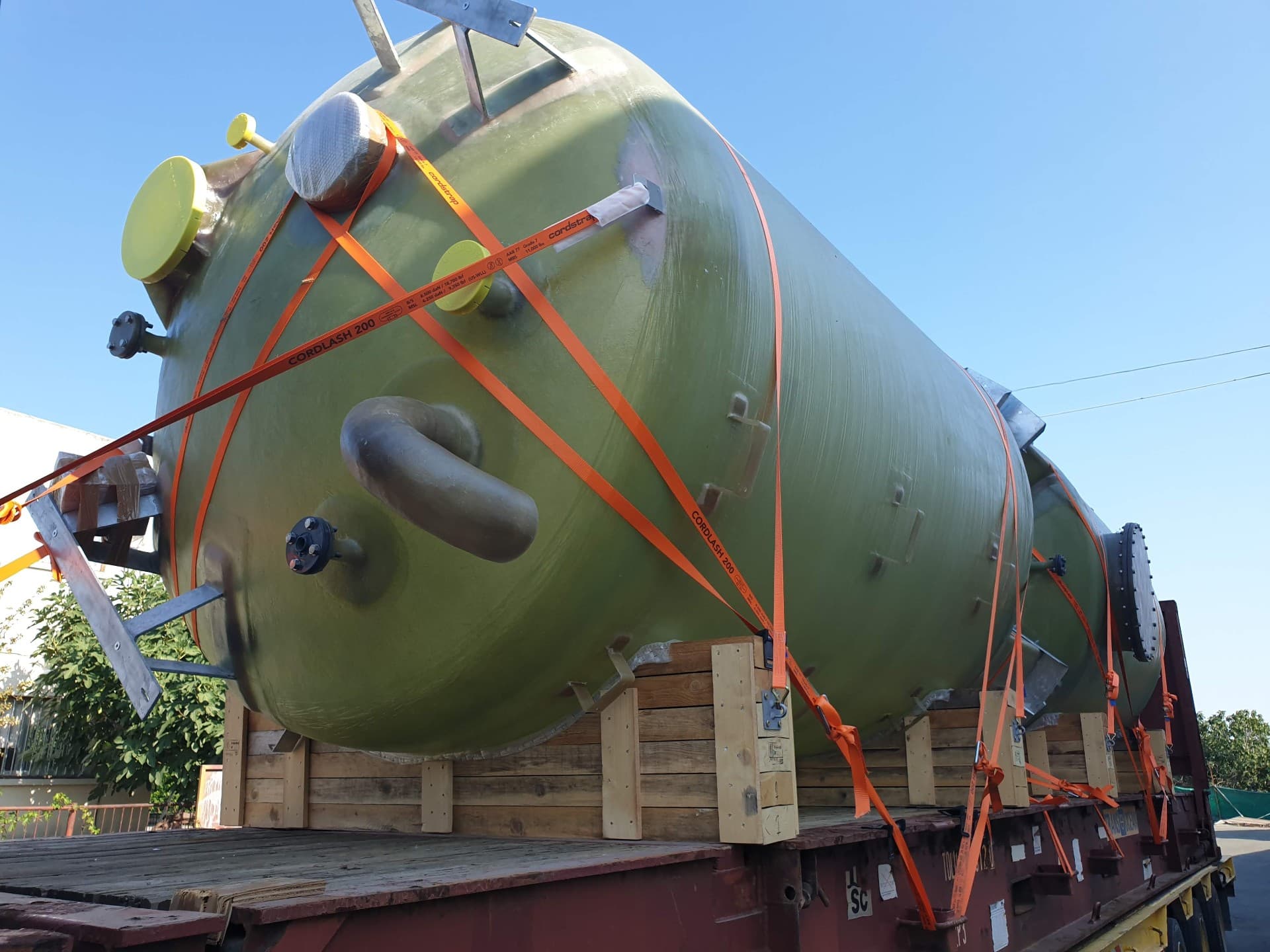 Door to Door Delivery from Italy to Cyprus of Out of Gauge Tank Units - Image 2
