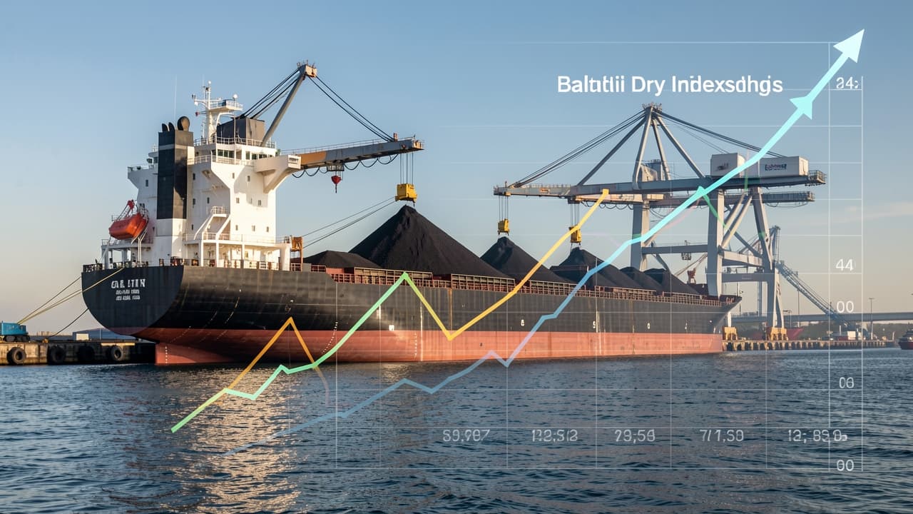 Baltic Dry Index Climbs to One‑Week High, Boosting Bulk Freight Outlook