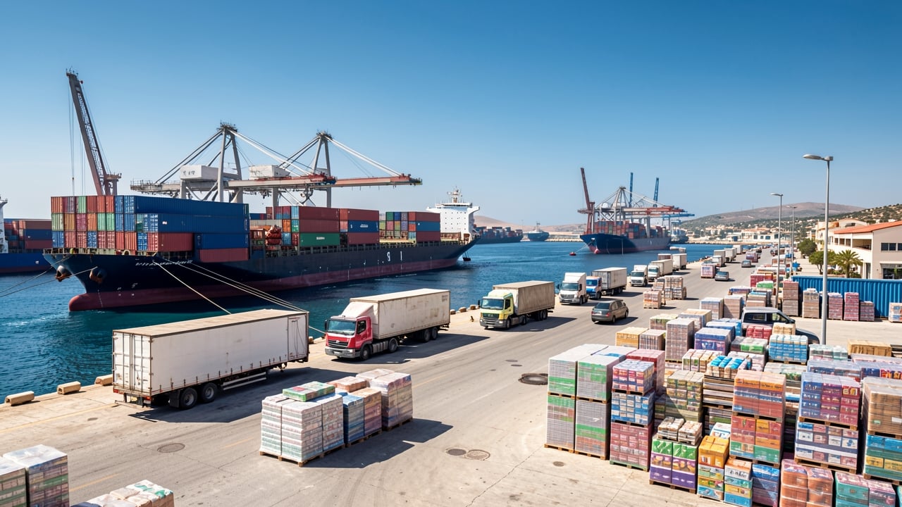 Cyprus Retail Trade Surges 8.9% in July – Implications for Shipping and Logistics