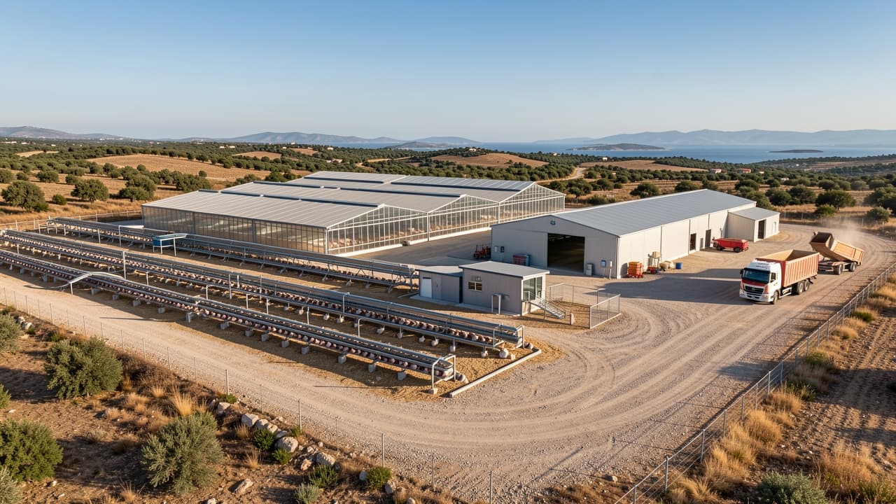 Pipis Farm Plans 190,000‑Seat Intensive Poultry Complex in Ergates, Nicosia