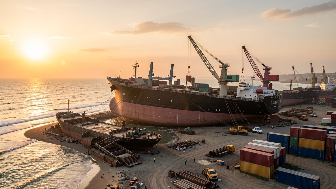Ship Recycling Markets Surge in India, Remain Steady in Turkey and Pakistan