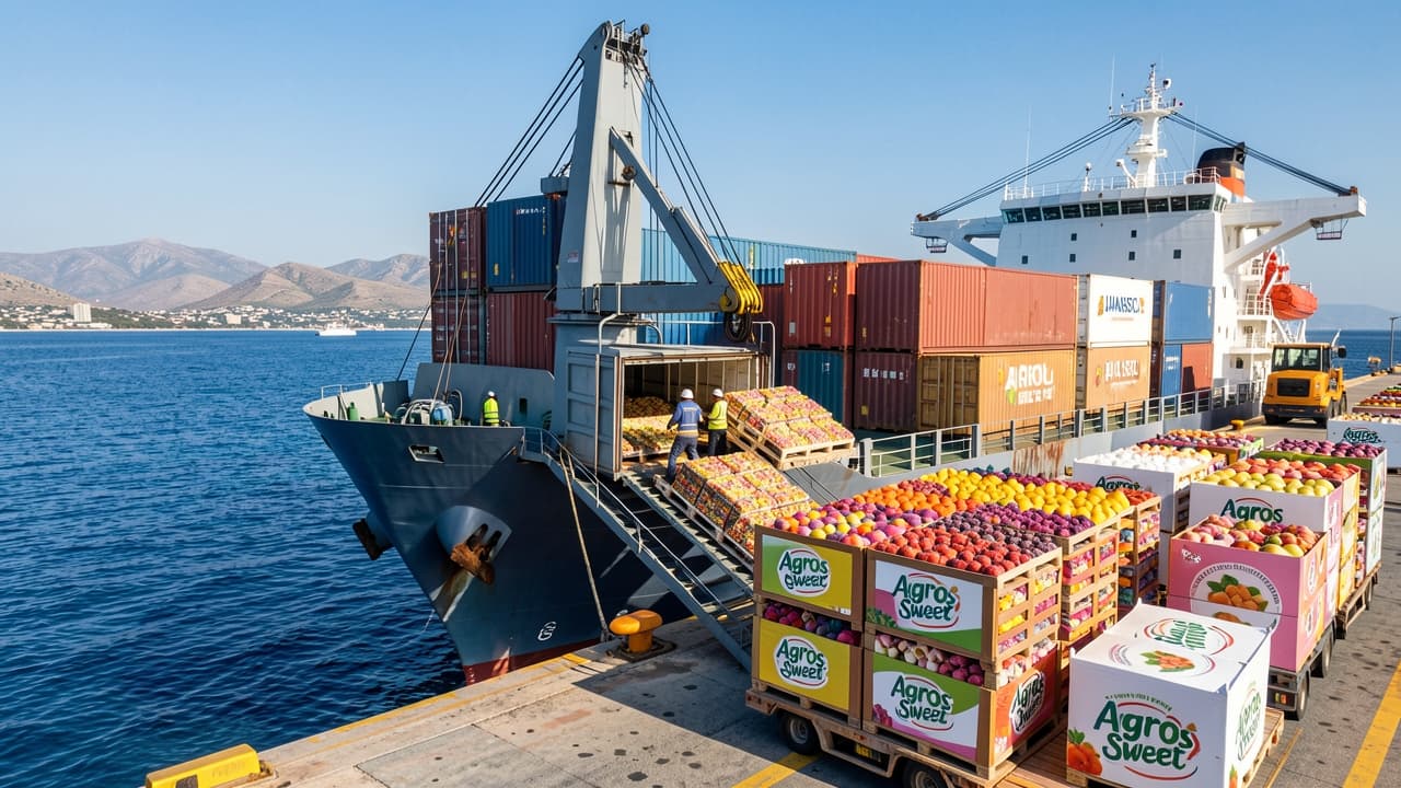 Village Kitchen to Global Shelves: Cyprus Sweet Export Grows via Shipping
