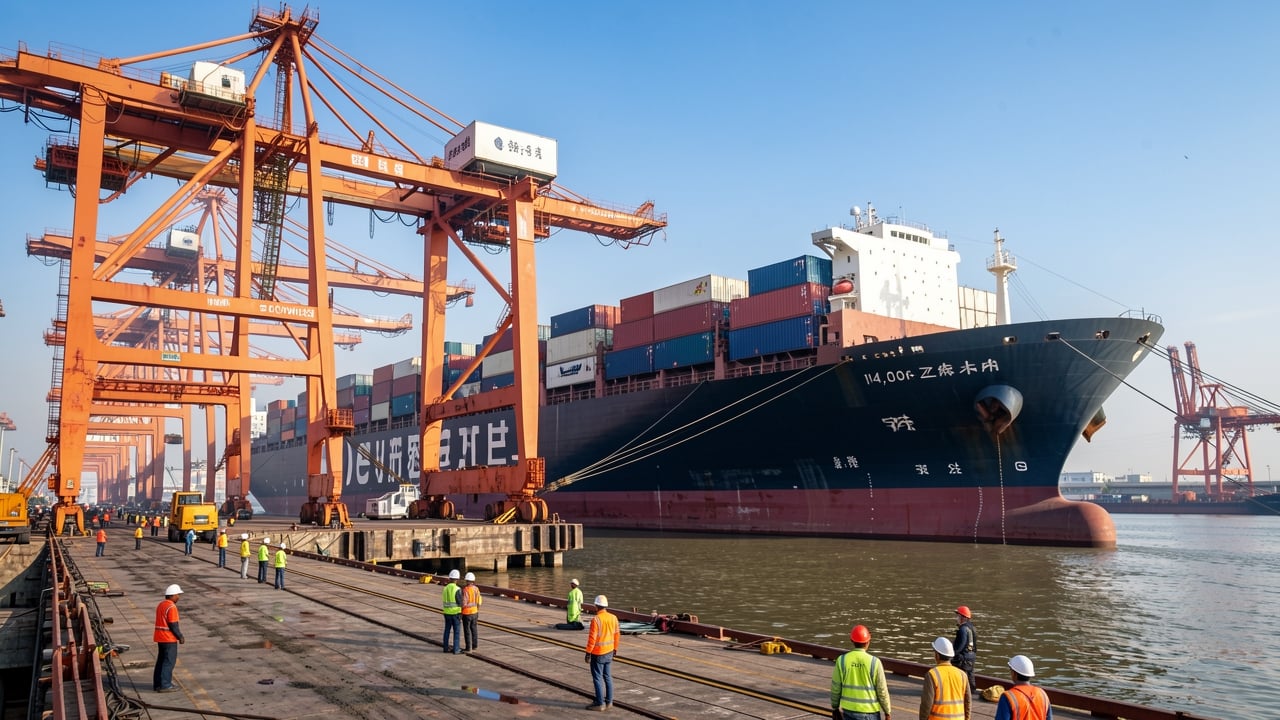Zhonggu Shipping Expands Fleet with Two 14,000‑TEU Containerships from Hudong‑Zhonghua