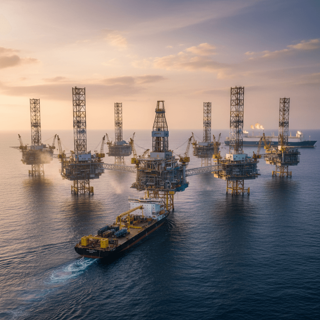 Eight offshore drills for hydrocarbons over next 24 months