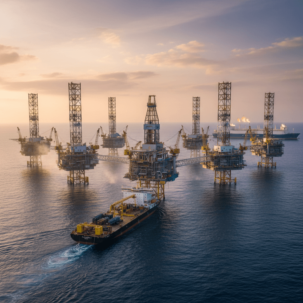 Eight offshore drills for hydrocarbons over next 24 months