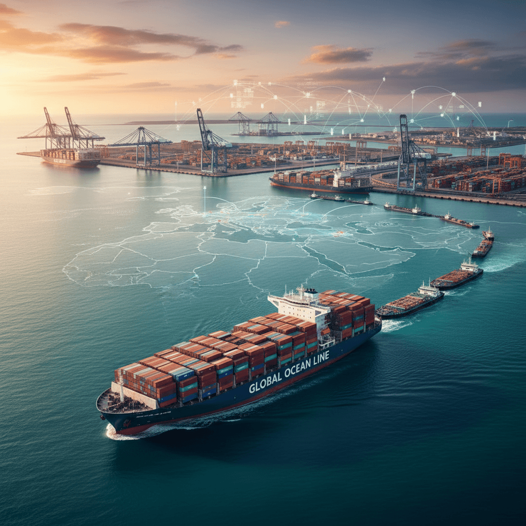 The Inland Shift: How Gulf Land Bridges are Redefining Maritime Logistics
