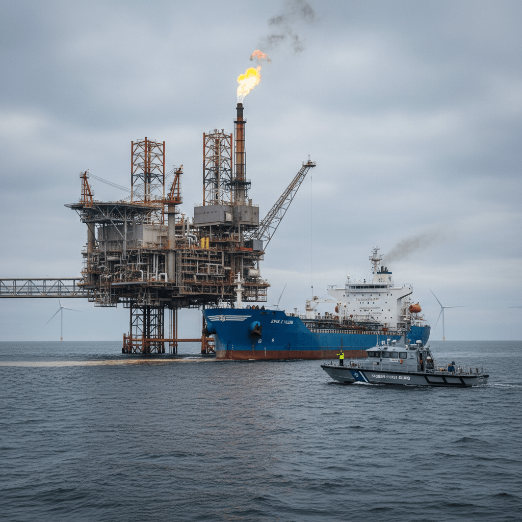 Swedish Authorities Seize Chemical Tanker Over Baltic Oil Spill Suspicion