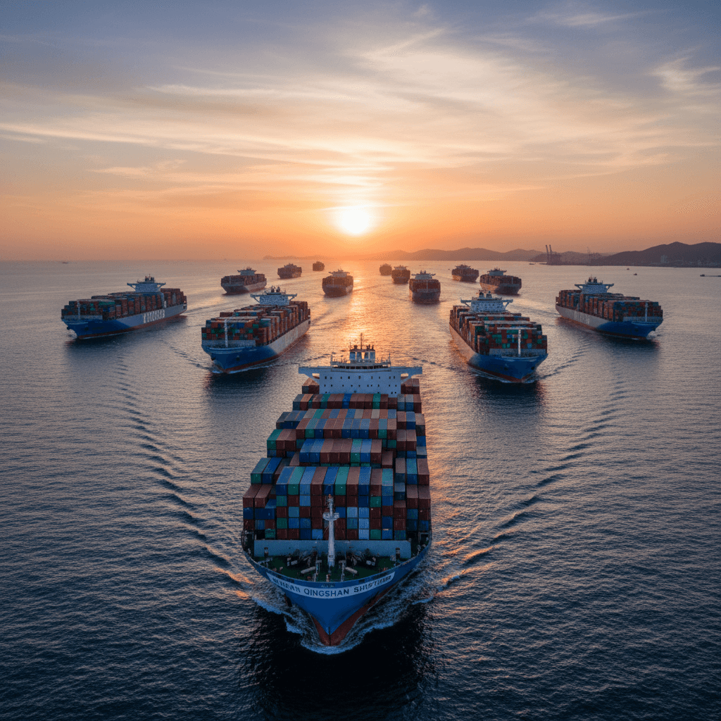 Zhonggu Logistics Expands Fleet with 10-Ship Order at Wuhan Qingshan