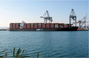 ZIM Iberia in Limassol port