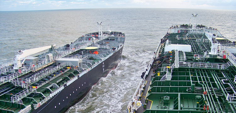 STS operations offshore Cyprus