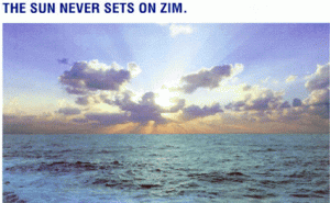 Sun never sets on ZIM